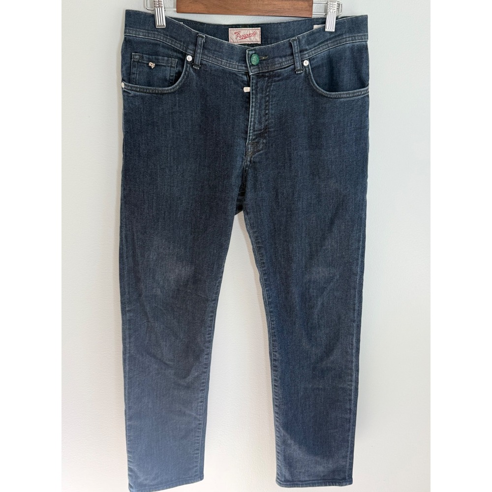 Marco Pescarolo Nerano M18 Dark Wash Straight Leg Jeans Mens IT 48 US 34x30